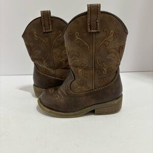 Cat & Jack Brown Kids Boots